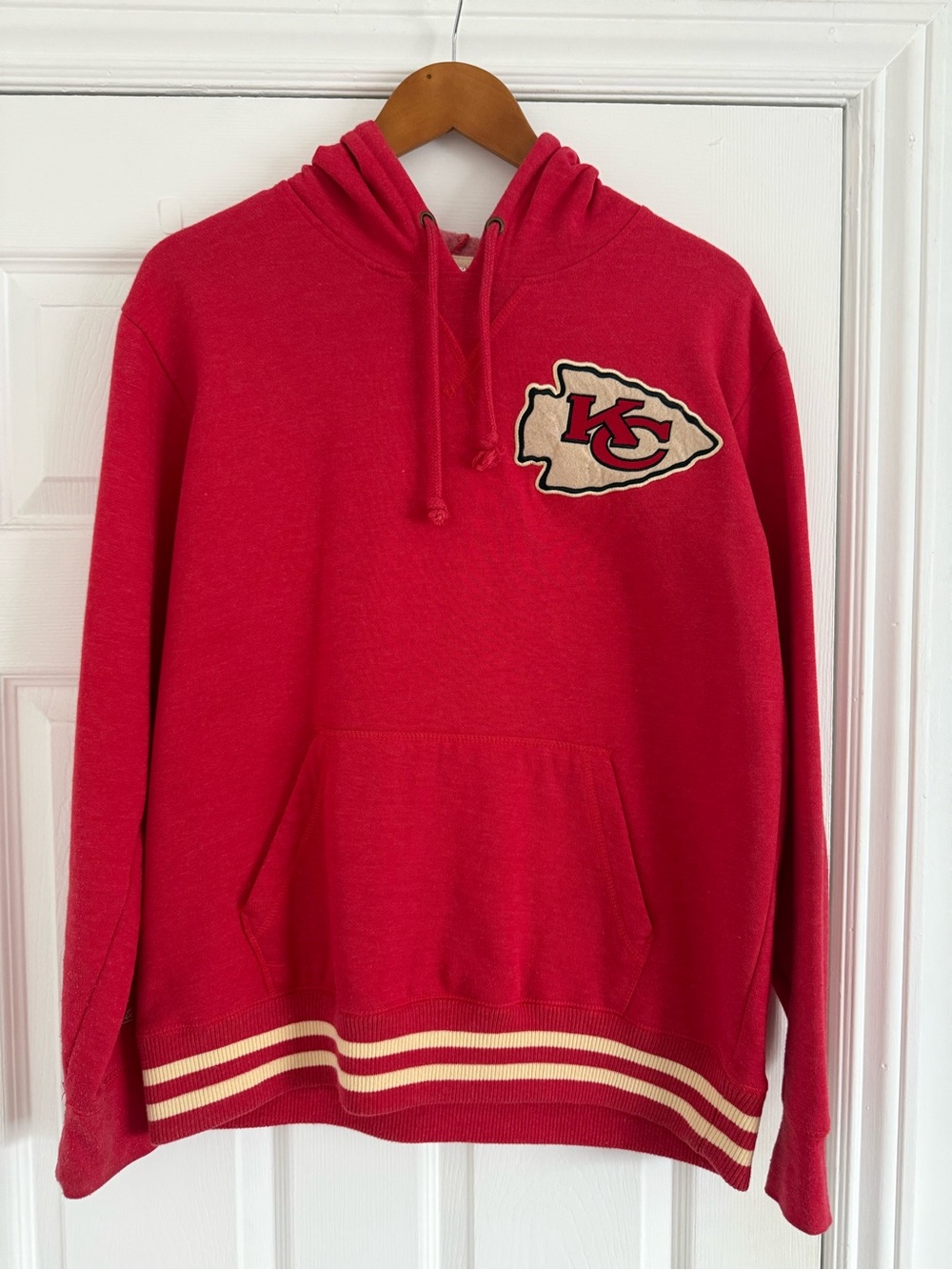 Mitchell & Ness Kansas City Chiefs Team Logo French Terry NFL Hoodie